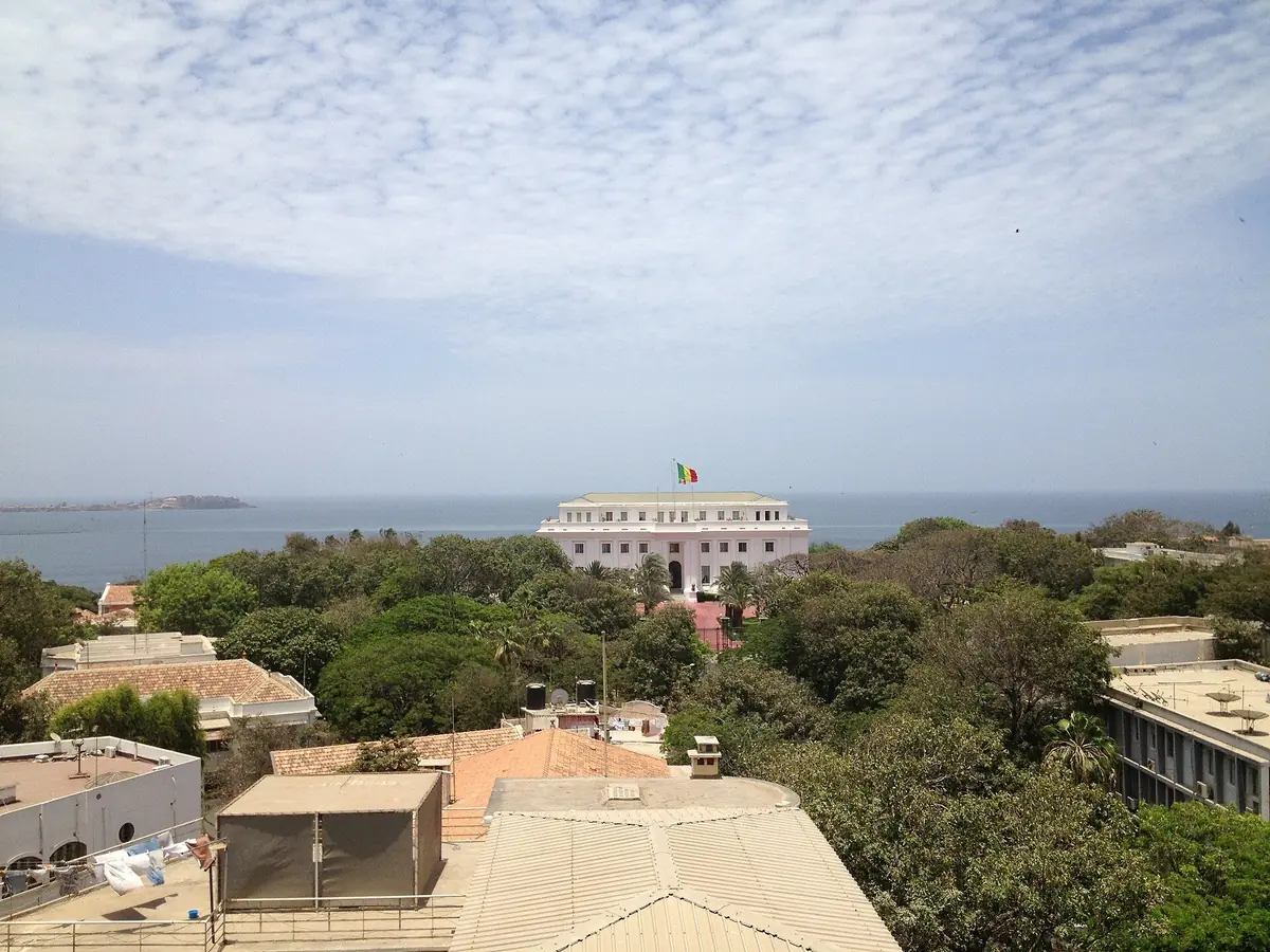 Le Palais de la République à Dakar